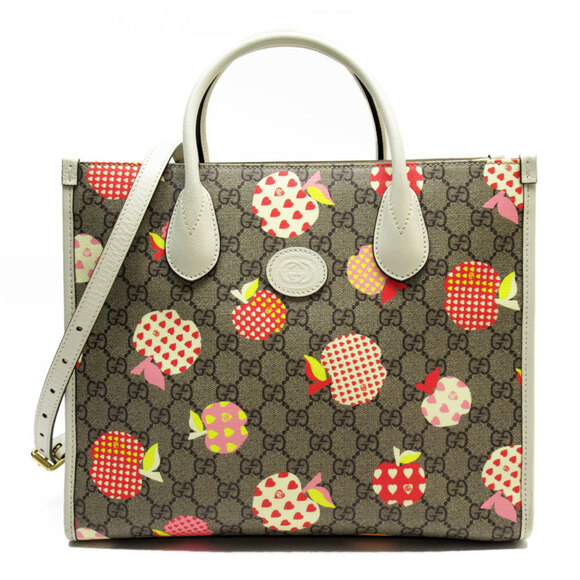 GUCCI Brown Leather Shoulder Bag - Picture 1 of 5